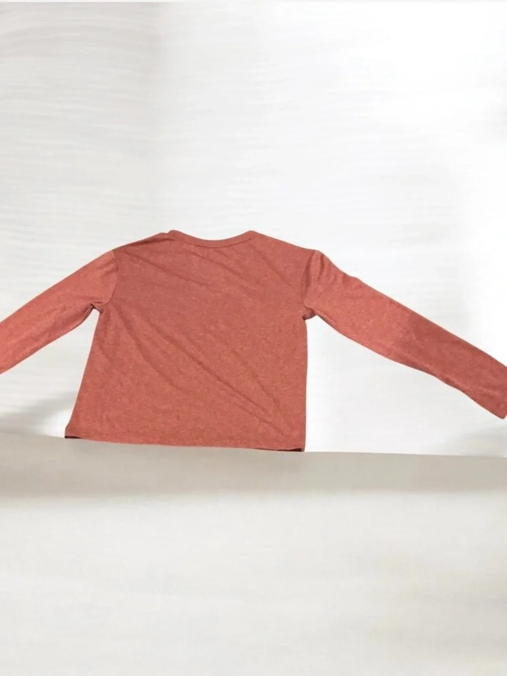 Buy 1 get 1 50% off   Boys' Long Sleeve Ventilated T-Shirt - Dark Red